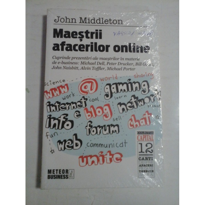 Maestrii  afacerilor  online  (Colectia Capital) -  John  Middleton 